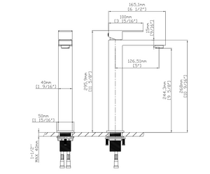 Robinet pour vasque Dasenõ (1)